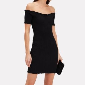 NWOT FIFTH & MODE Carmen Smocked Mini Dress